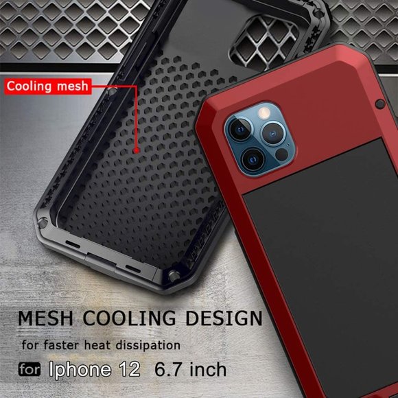 Shockproof Metal Case for iPhone 12 PRO MAX Mini Gorilla Heavy Duty 360 Cover - Picture 7 of 8